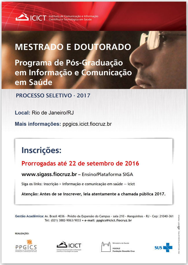 P S Gradua O Prorrogadas As Inscri Es Para Mestrado E Doutorado