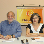Victor Grabois e Lenice Cnocchi da Costa Reis - Foto: Annalu P da Silva (Proqualis/Icict/Fiocruz)