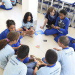 Lançamento dos jogos de tabuleiros em escola do DF - Foto: Rodrigo Méxas (Multimeios/Icict/Fiocruz