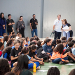 Lançamento dos jogos de tabuleiros em escola do DF - Foto: Sérgio Velho Junior (Fiocruz Brasília)